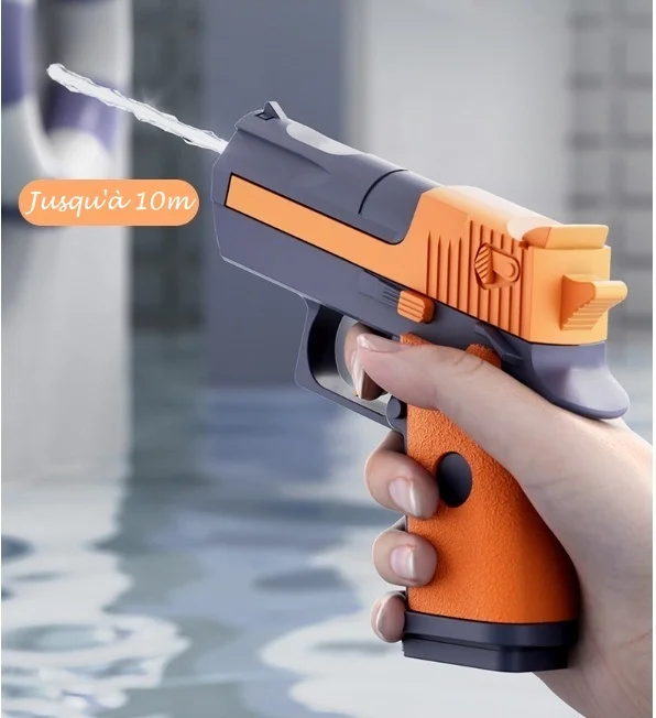 Pistolet à eau pas cher - 6 Coloris au choix 2 Petit pistolet à eau tirant jusqu'à 10m