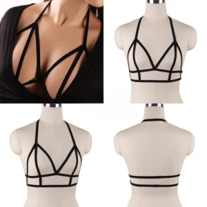 Soutien gorge harnais élastique