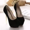 escarpins à talons hauts