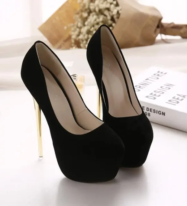 escarpins à talons hauts