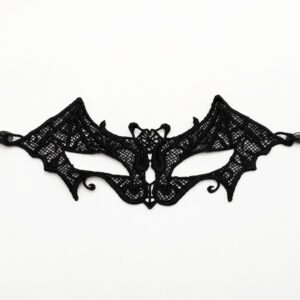 Masque en dentelle noir