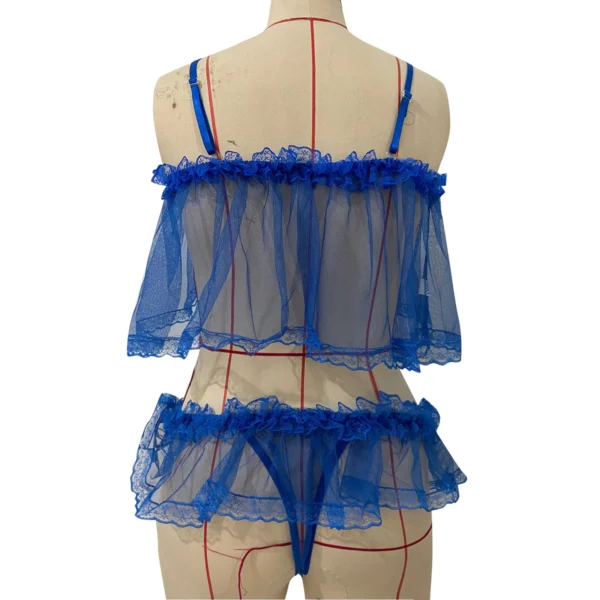 ensemble lingerie transparent