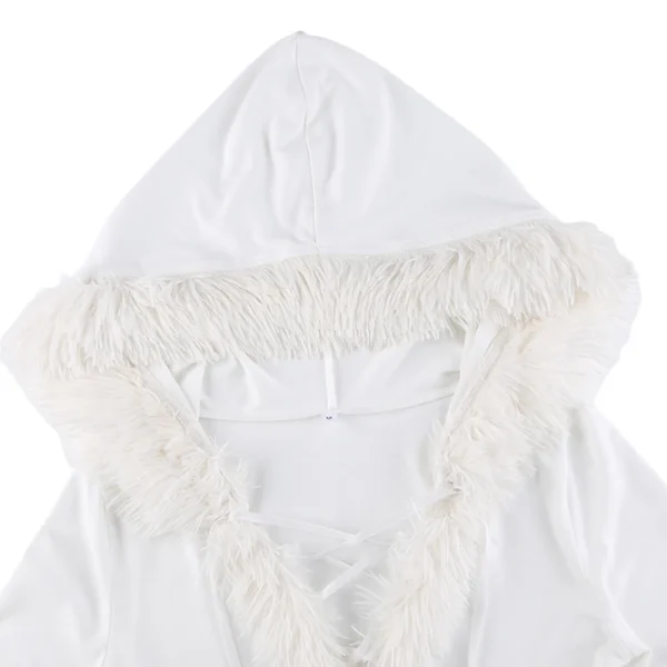 Robe à capuche
