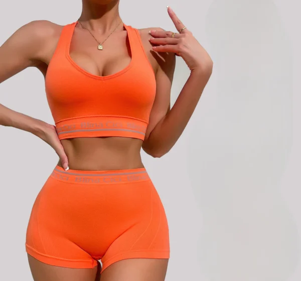 Ensemble brassière short de sport