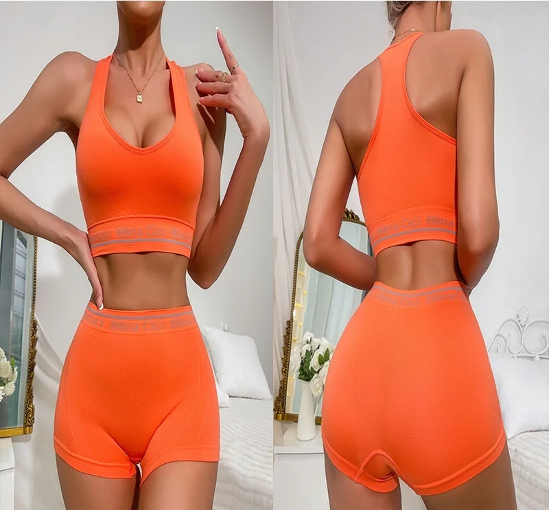 Ensemble brassière short sport 2 Ensemble brassière short sport