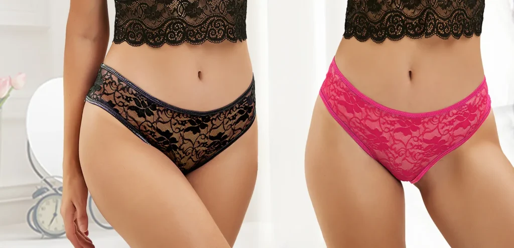 Culotte érotique ouverte